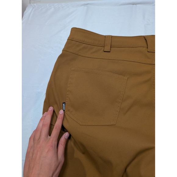 Truewerk Men's 38/30 Edo Pant Brown Technical 5-Pocket Utility Pants Work Tough - Picture 16 of 16
